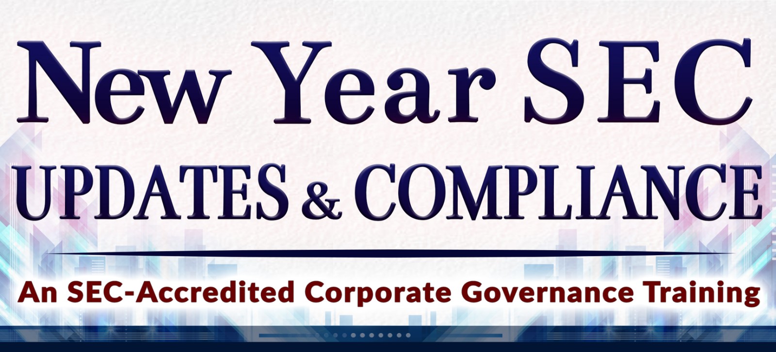 New Year SEC Updates & Compliance